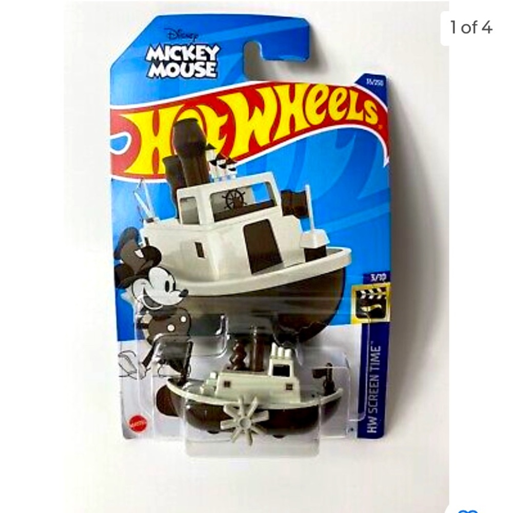 Hot Wheels Disney Mickey Mouse Steamboat